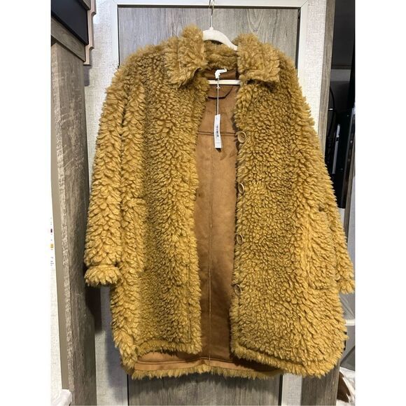 NEW Noize Cookie Short Coat Teddy LARGE - Picture 3 of 7